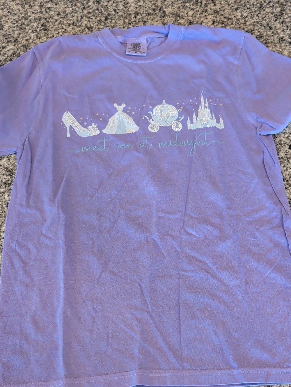Girls' Purple 'Meet Me at Midnight' Graphic Tee